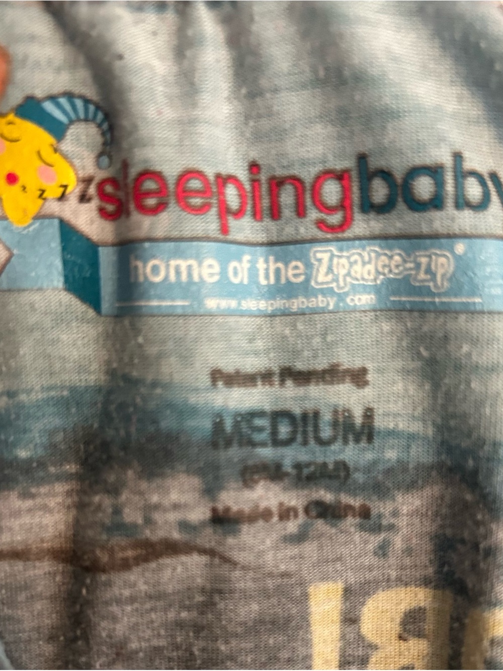 6-12m Zipadee-Zip Sleep Sack Bundle By Sleeping Baby Zipper Size M Sleeping Pods - Picture 4 of 4